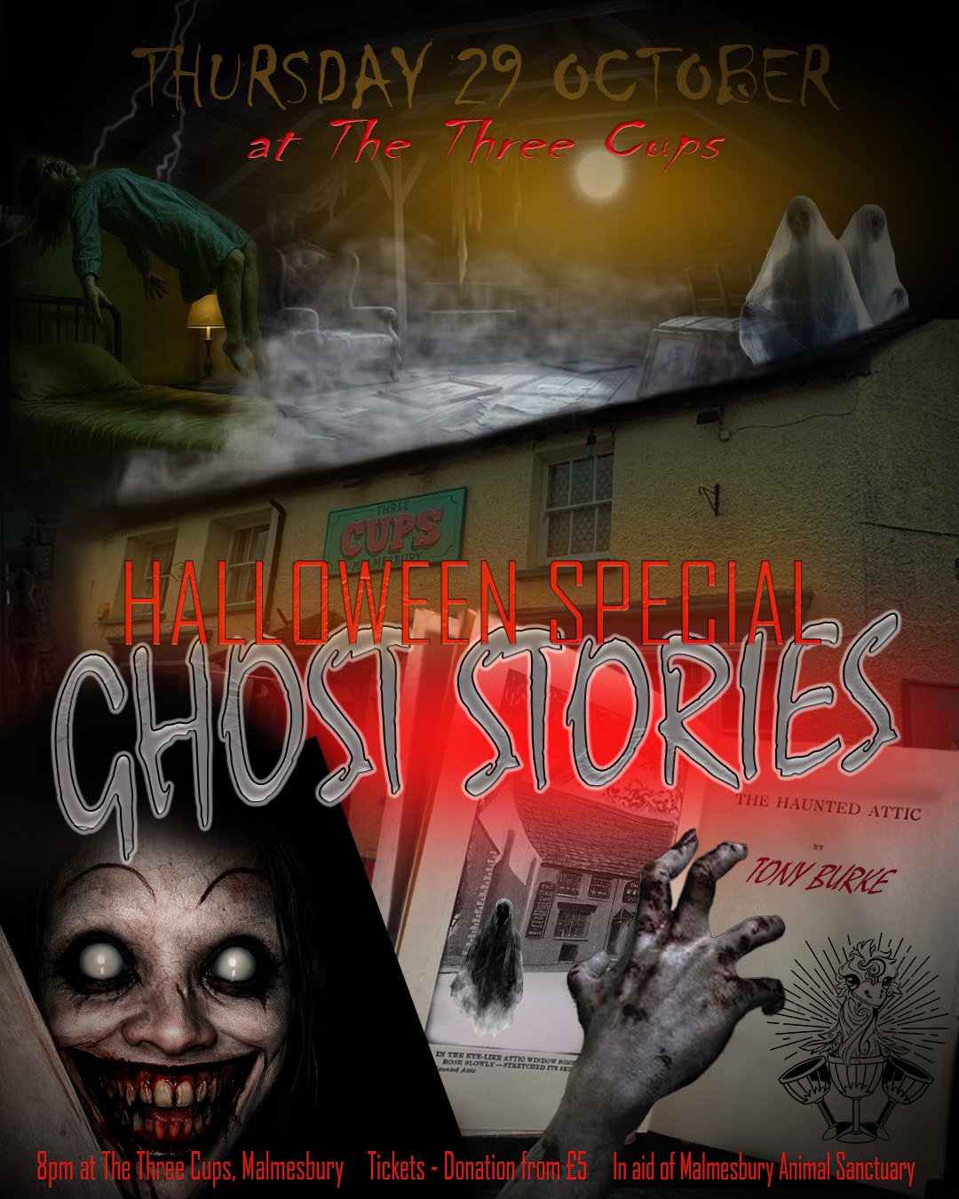 Ghost Stories at The Three Cups, Malmesbury