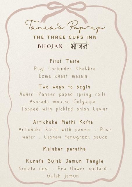 Supper Club At The Three Cups, Malmesbury